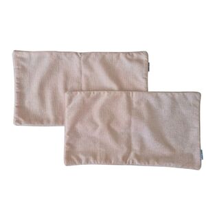 Urban Barn Clooney Toss Pillow Cases In Pale Ballet Pink Set of Two